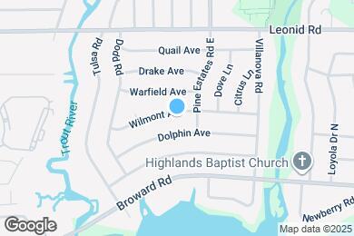 Map image of the property - 2430 Wilmont Ave