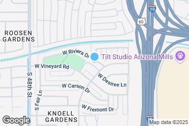 Map image of the property - 2213 W Riviera Dr