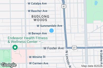Map image of the property - 2619 W Berwyn Ave