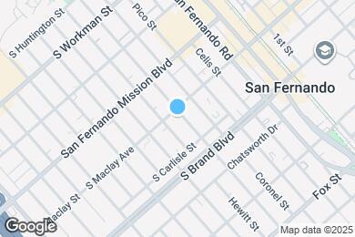 Map image of the property - 1042 Hollister St