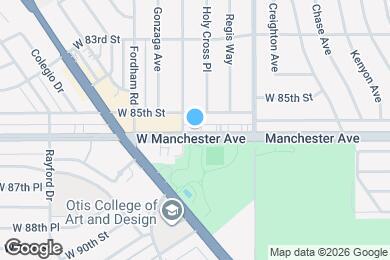 Map image of the property - 7077 W Manchester Ave