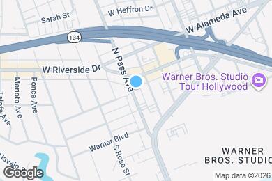 Map image of the property - 154 N Pass Ave
