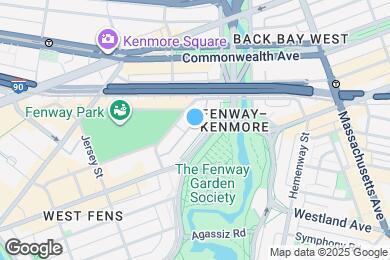 Map image of the property - 849 Beacon St