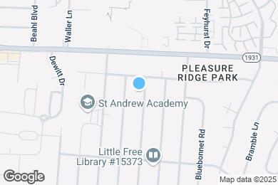 Map image of the property - 7706 Poinsettia Dr