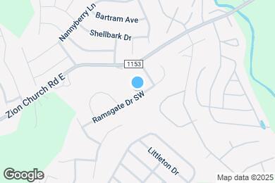 Map image of the property - 978 Ramsgate Dr SW