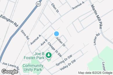 Map image of the property - 4621 Julian St