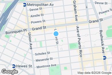 Map image of the property - Bright 2 Bed / 1 Bath Loft-Style Residence with Multiple Balconies & Premium Amenities