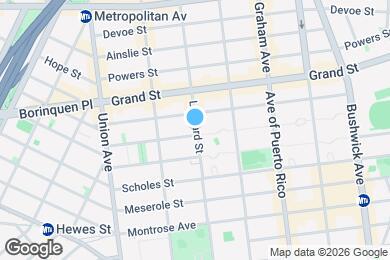 Map image of the property - Leonard Street