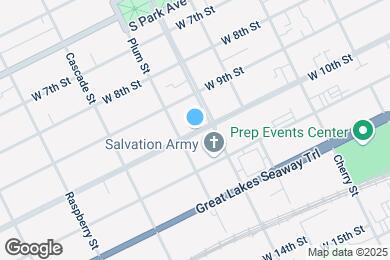 Map image of the property - 826 W 10th St