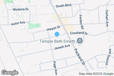 Map image of the property - 1446 Rosewood St