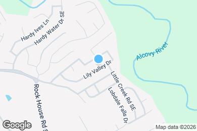 Map image of the property - 2071 Lily Valley Dr
