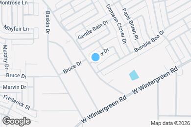 Map image of the property - 1444 Daisy Dr