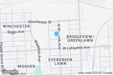 Map image of the property - 2510 Mosher St