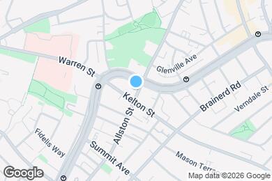 Map image of the property - 161 Allston St