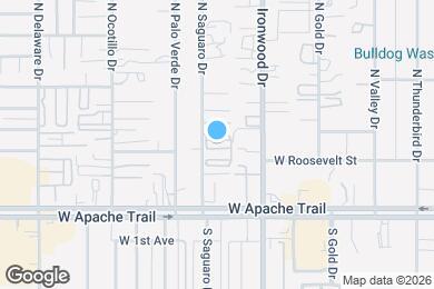 Map image of the property - 275 N Saguaro Dr
