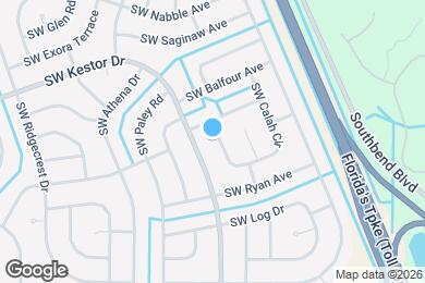 Map image of the property - 4392 SW Calah Cir