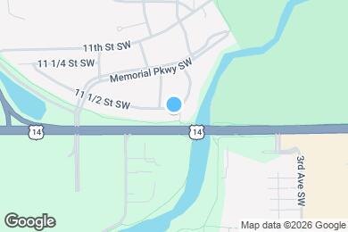 Map image of the property - 1131 7th Ave SW