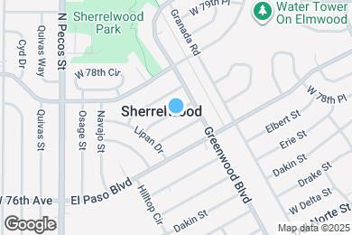 Map image of the property - 1242 Elder St