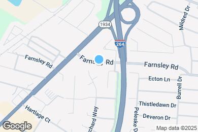 Map image of the property - 2410 Farnsley Rd