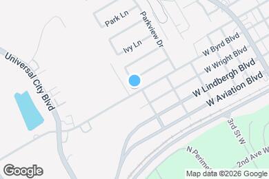 Map image of the property - 607 W Byrd Blvd