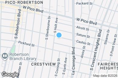 Map image of the property - 8556 Cashio St