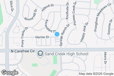 Map image of the property - 6934 Harrier Dr