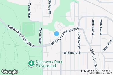 Map image of the property - 3406 W Government Way