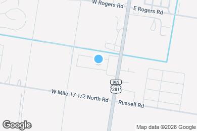 Map image of the property - 209 W St Helena Ave