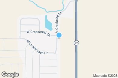 Map image of the property - 11351 N Creekside Dr