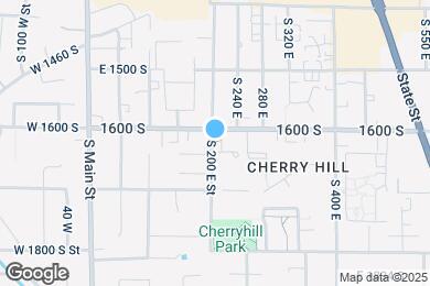 Map image of the property - 1623 S 200 E