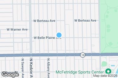 Map image of the property - 4057 N Whipple St