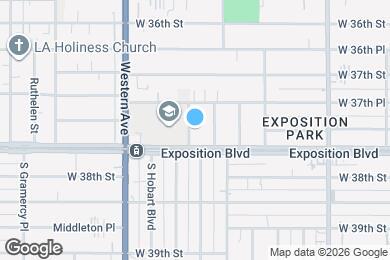 Map image of the property - 3754 S Harvard Blvd