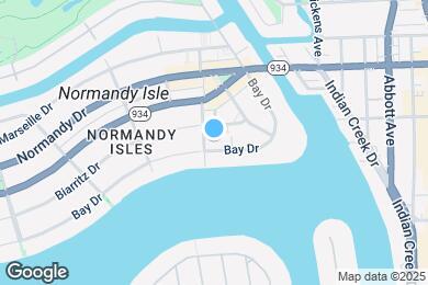 Map image of the property - 1007 Bay Dr