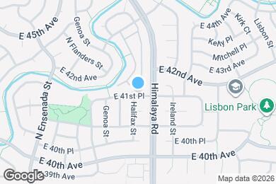 Map image of the property - 20019 E 41st Pl