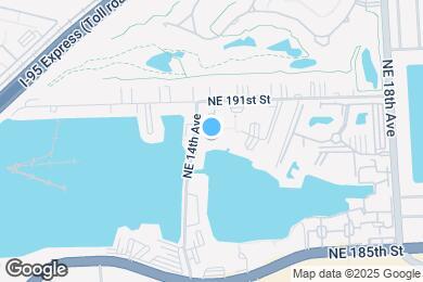 Map image of the property - 19001 NE 14th Ave