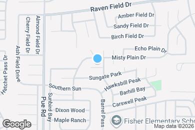 Map image of the property - 10115 Fourwind Pass