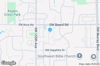 Map image of the property - 9398 SW 153rd Ave