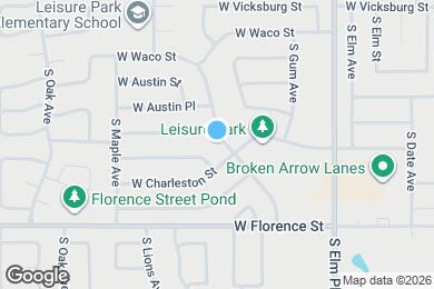 Map image of the property - 4604 S Ironwood Ave