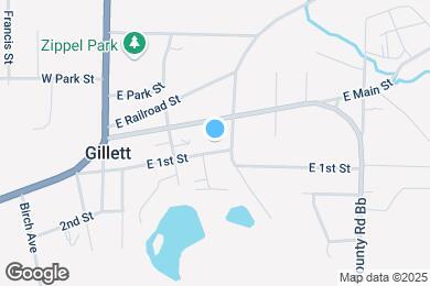 Map image of the property - 221 E 1st St