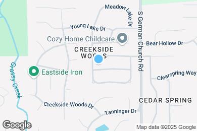 Map image of the property - 10812 Middlebrook Ln