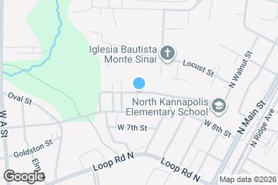 Map image of the property - 517 W 9th St