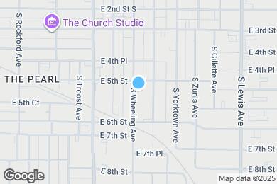 Map image of the property - 515 S Wheeling Ave