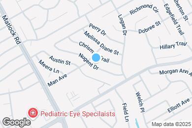 Map image of the property - 2105 Nugent Dr