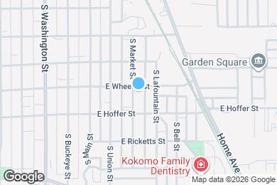 Map image of the property - 1708 S Market St
