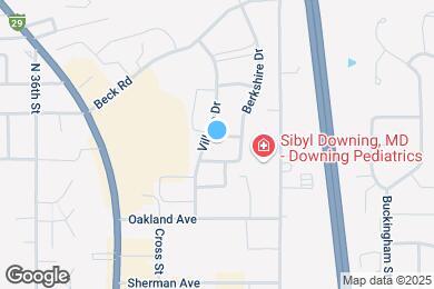 Map image of the property - 3906 Eastgate Dr