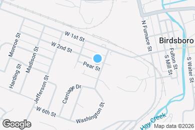 Map image of the property - 312 W 2nd St