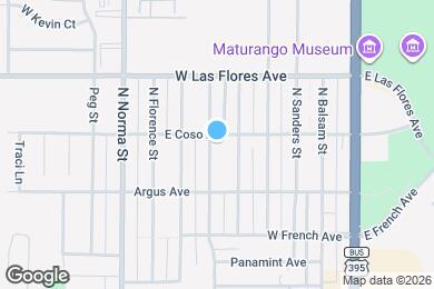Map image of the property - 332 N Alvord St