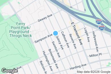 Map image of the property - 347 Quincy Ave