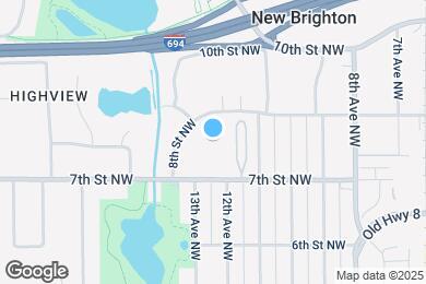 Map image of the property - 1370 7th St NW