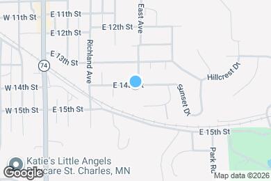 Map image of the property - 472 E 14th St